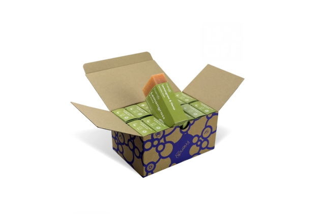 Freindly Soap Natural Soap Lemongrass 12 X 95g Pack