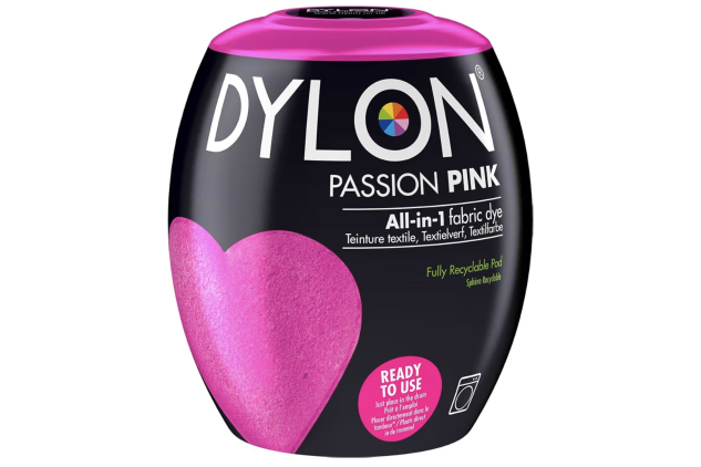 Dylon Passion Pink Machine Fabric Dye Pod 350g