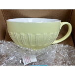 Fine Bone China Cup And Saucer Set Yellow Colour New