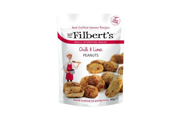 Mr Filbert's Chilli & Lime Peanuts 40g