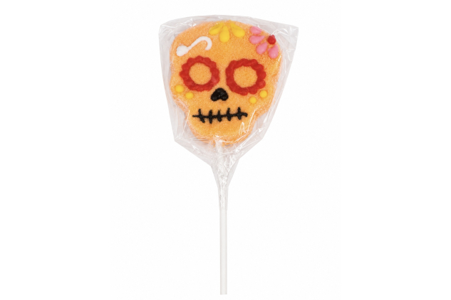 Halloween Fruit Flavour Mallow Pop ORANGE 35g