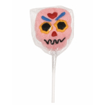 Halloween Fruit Flavour Mallow Pop PINK 35g