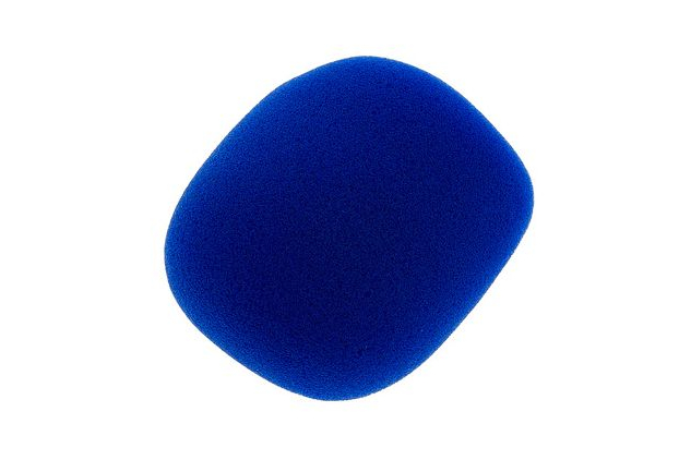 On-Stage ASWS58-BL Blue Microphone Windscreen