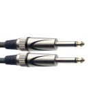 Stagg SGCC3 DL 3m Coiled Guitar Cable - Black