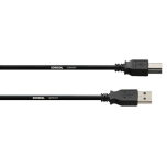 Cordial CUSB 5 USB 2.0 A to B Cable 5m Black