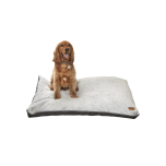Faux Fur Cosy Warm Dog Cat Pet Mattress Easy to Wash Anti Slip Bottom Durable Large 100cm x 70cm x 12cm Charcoal