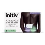 Initiv Non-Medicated Pain Relief Patches for Back, Neck & Shoulder – 4 Pack