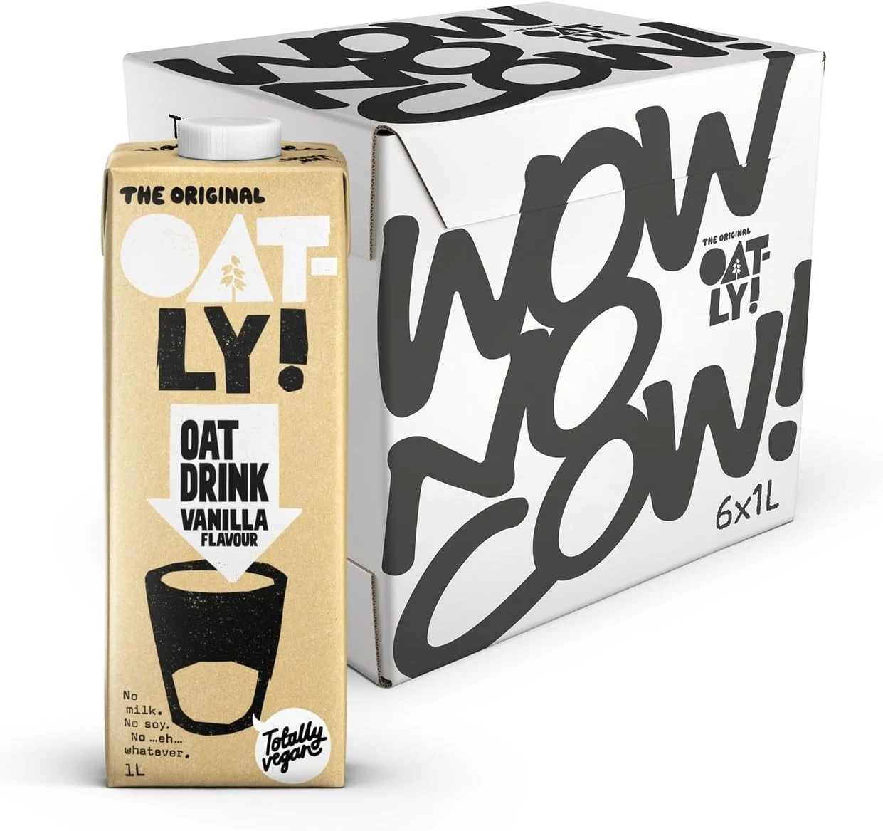 Oatly Vanilla Oat Drink 6 x 1L Multipack