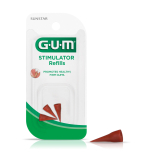 GUM Stimulator Rubber Tip Refills 3 Pack