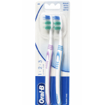 Oral-B 1-2-3 Classic Care Medium Toothbrush 2 Pack