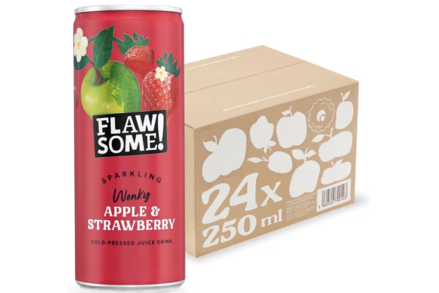 Flawsome Apple & Strawberry Drink 24 x 250ml