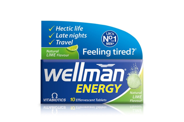 Wellman Energy Lime 10 Effervescent Tablets