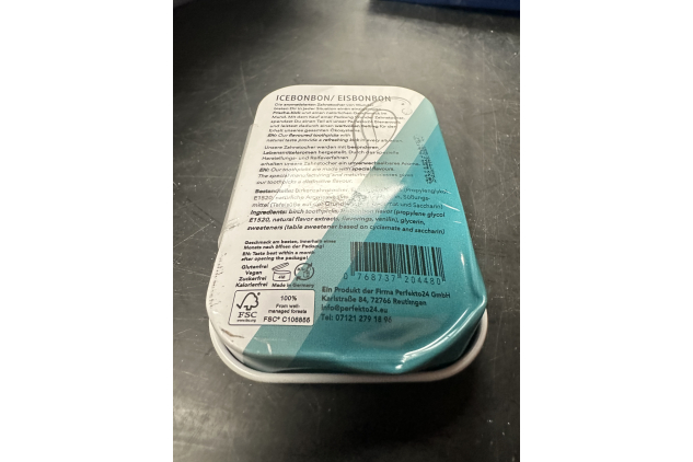 Wunder Zahnstocher Icebonbon Flavoured Toothpicks 100 Pack Dented Tin