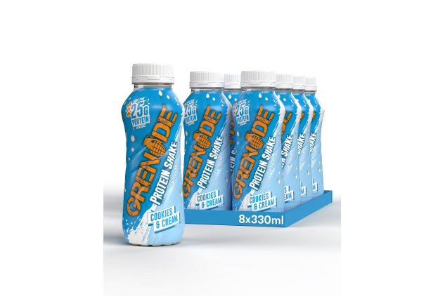 Grenade Cookies & Cream Protein Shake 8 x 330ml