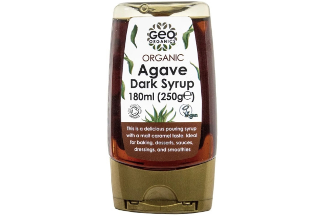 Geo Organics Organic Dark Agave Syrup 250g – Pack of 6