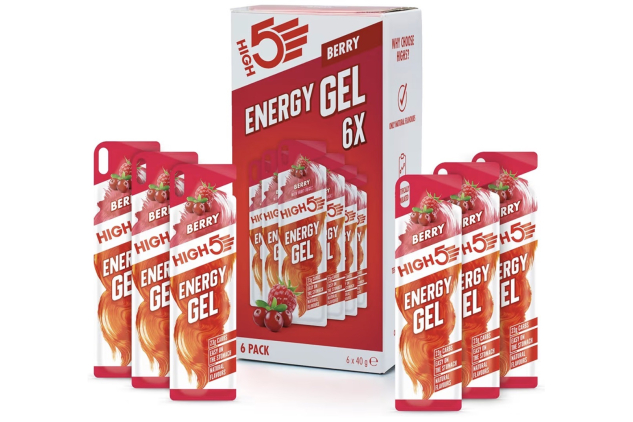 HIGH5 Energy Gel Berry 6 x 40g | Vegan Sports Fuel