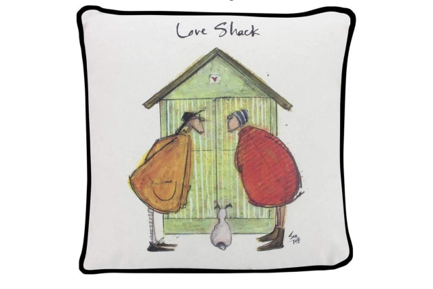 Sam Toft Love Shack Feather Cushion 40 x 40cm