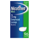 Nicotinell Mint 1mg Nicotine Lozenges 96 Pack