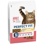 Perfect Fit Adult 1+ Rich in Chicken Dry Cat Food 3 x 2.8kg