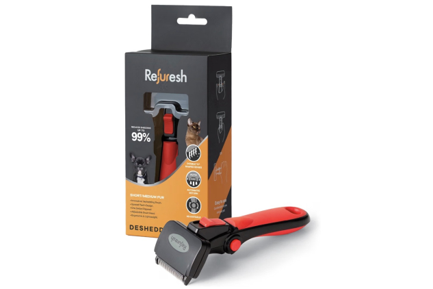 Refuresh Deshedding Brush Small Red