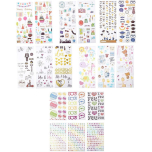 Zink Decorative Photo Project Stickers – 9 Sheets