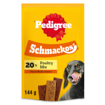 Pedigree Schmackos Poultry Mix 20 Strips 144g