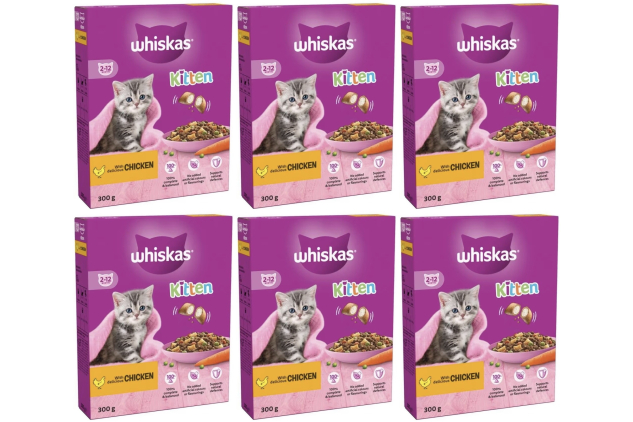 Whiskas Kitten Chicken Dry Cat Food 300g