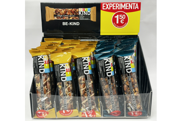 KIND Snack Bars Mixed Bundle 30 x 40g – Dark Chocolate Nuts & Sea Salt + Caramel Almond & Sea Salt