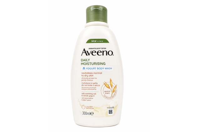 Aveeno Yogurt Body Wash Apricot & Honey 300ml
