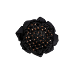 HKM Crystal Hair Net Black One Size