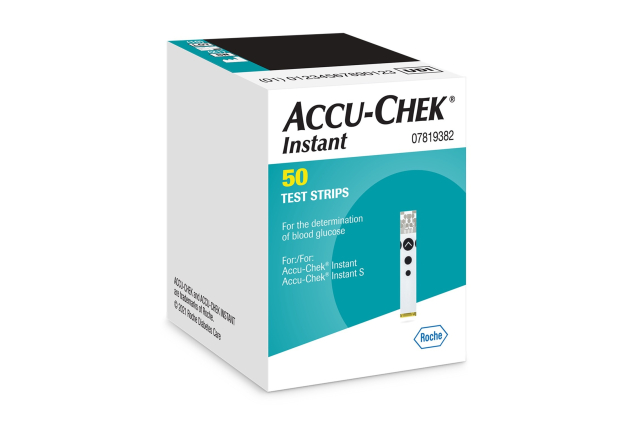 Accu-Chek Instant Blood Glucose Test Strips 50