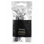 Nutmeg Beauty Toenail Clippers with Built-In Nail File – Stainless Steel