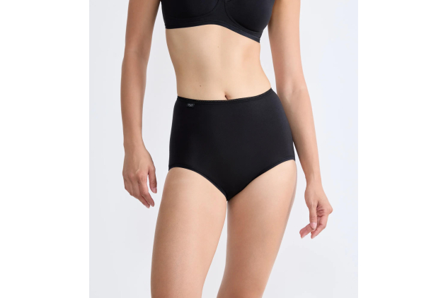 Sloggi 24/7 Cotton Maxi Black Brief Size 10