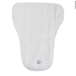 Junior Joy 6pcs Breathable 100% Cotton Shaped Nappy Baby Reusable and Washable Cloth Pads Infant Soft Insert Diaper