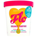 Here We Flo Organic Applicator Tampons 14 Pack