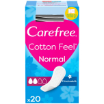 Carefree Cotton Feel Normal Pantyliners 20 Pack