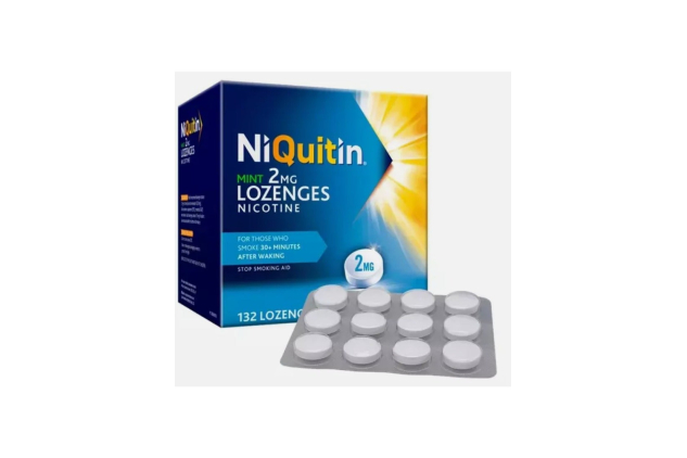 NiQuitin Mint 2mg Nicotine Lozenges 132 Pack