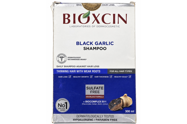 Bioxcin Black Garlic Anti-Hair Loss Shampoo 300ml