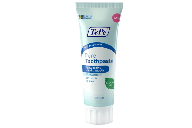 TePe Pure Mild Peppermint Toothpaste 75ml