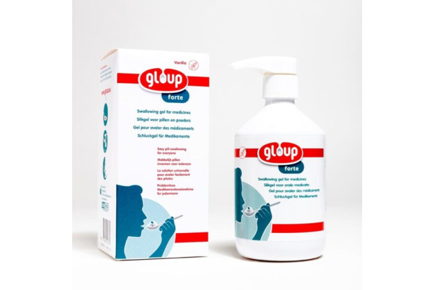 Gloup Forte Vanilla Medication Swallowing Gel 500ml