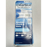 Clearblue Double Check & Date Pregnancy Tests 2 Pack