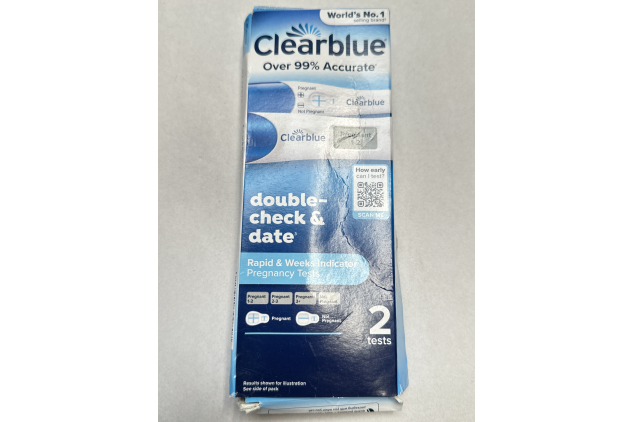 Clearblue Double Check & Date Pregnancy Tests 2 Pack
