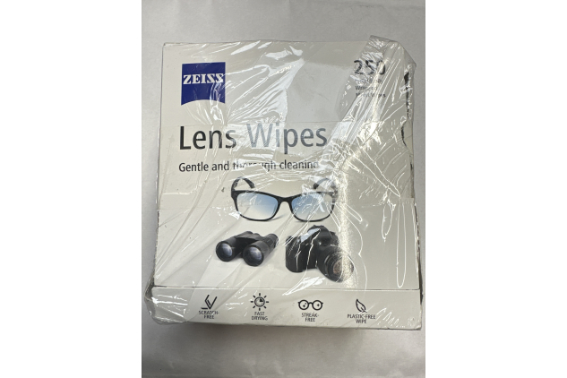 ZEISS Lens Cleaning Wipes Pack of 250