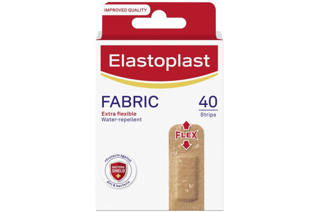 Elastoplast Fabric Assorted Plasters 40 Pack