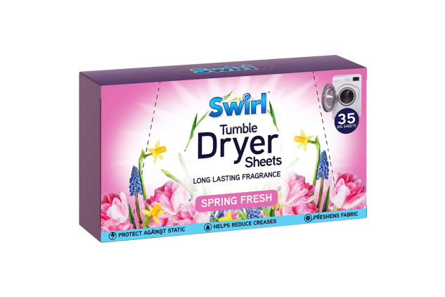 Swirl Spring Fresh Tumble Dryer Sheets 35 Pack