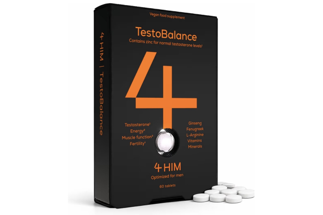 4 HIM TestoBalance Men's Multivitamin 60 Tablets