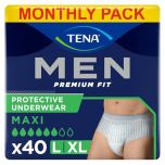 TENA Men Level 4 Large Incontinence Pants 40 Pack