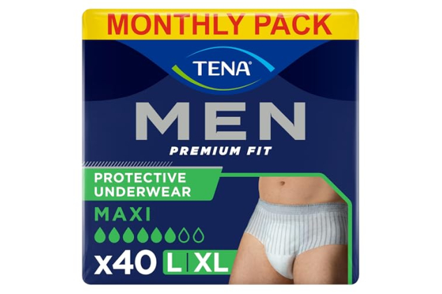 TENA Men Level 4 Large Incontinence Pants 40 Pack