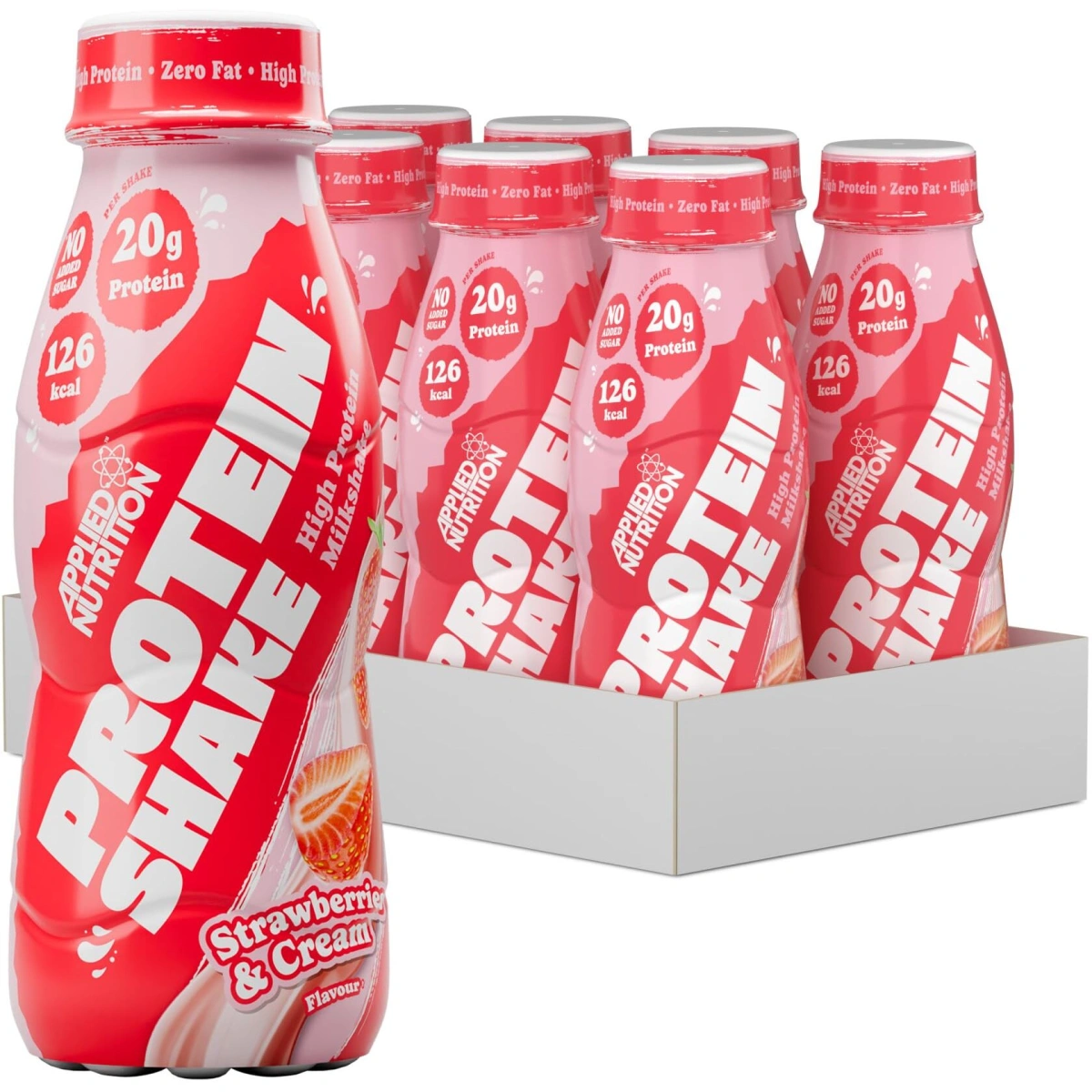Applied Nutrition Strawberry Protein Shake 8 x 330ml