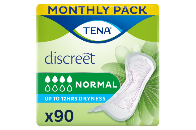 TENA Discreet Normal Pads 6 x 15 Pack (90)